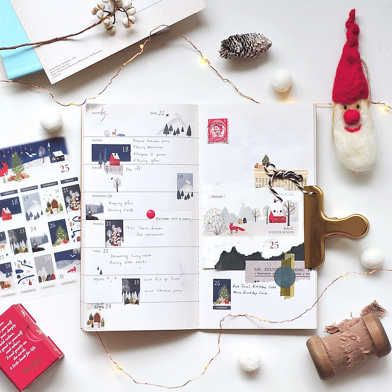 Stickers Transferibles 1017 December Fantasy