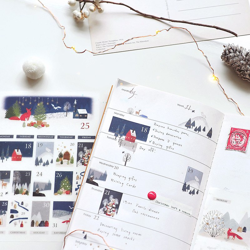 Stickers Transferibles 1017 December Fantasy