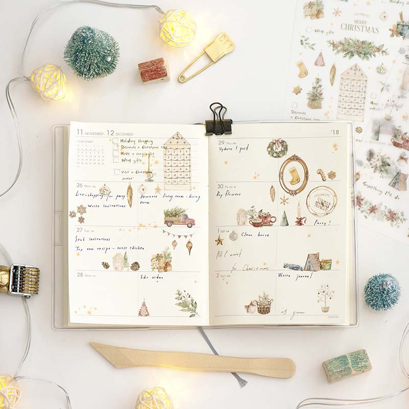 Stickers Transferibles 1022 Celebrate Merry Christmas