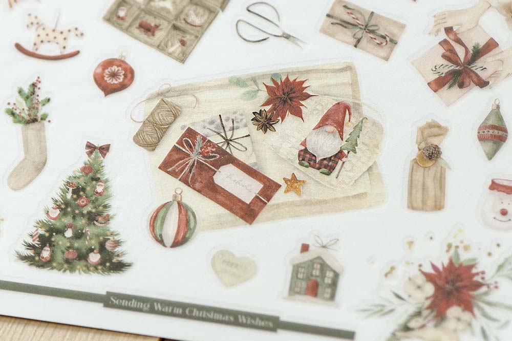 Stickers Transferibles 1023 Christmas Gifts