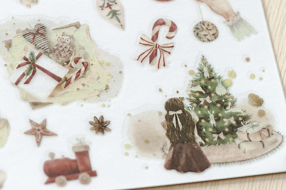 Stickers Transferibles 1023 Christmas Gifts