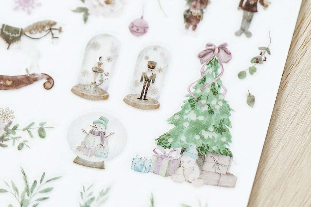 Stickers Transferibles 1025 Christmas Snowball