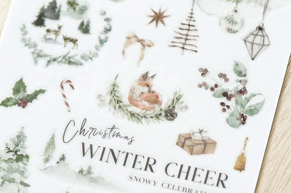 Stickers Transferibles 1026 Winter Cheer