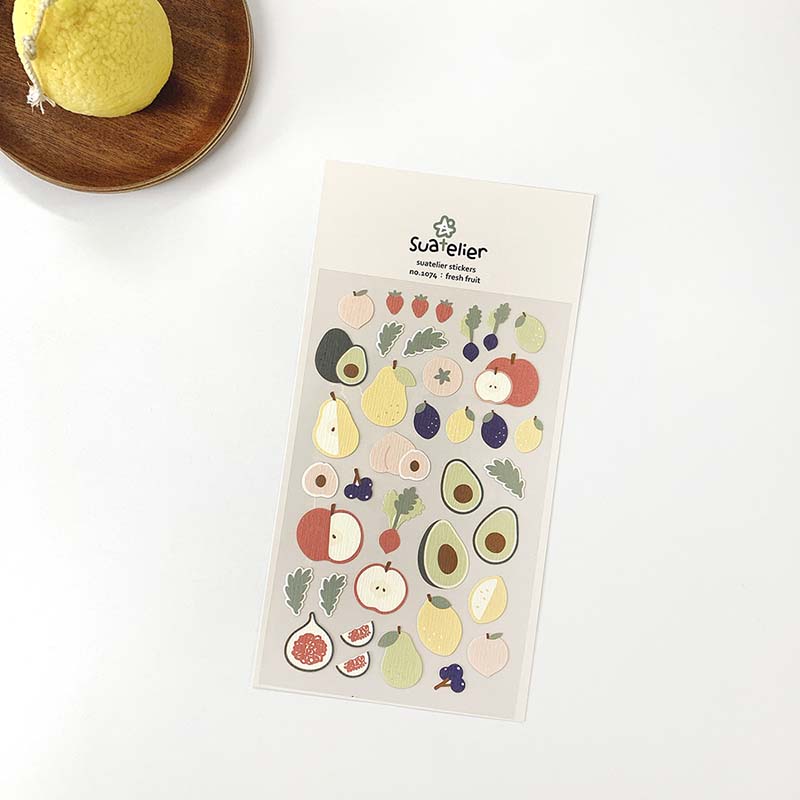 Stickers Fresh Fruit