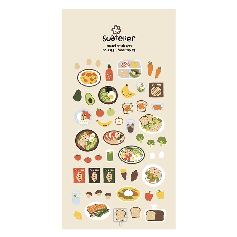 Stickers Food Trip