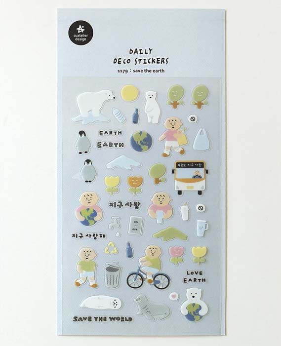 Stickers Save The Earth