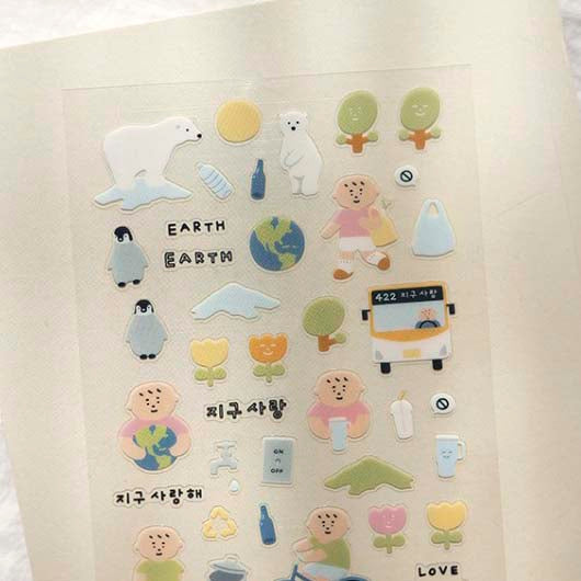 Stickers Save The Earth