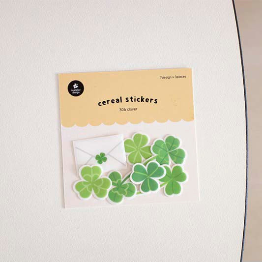 Stickers Cereal Clover