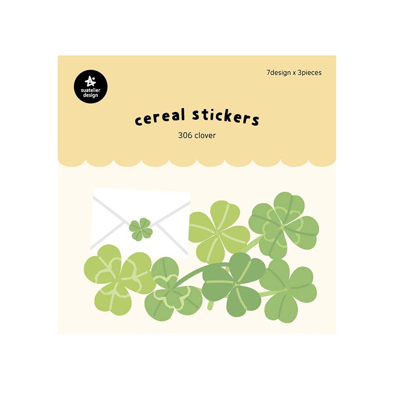 Stickers Cereal Clover