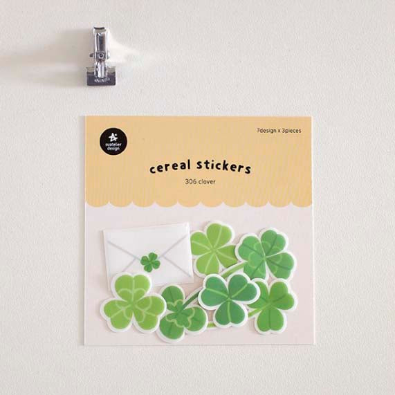 Stickers Cereal Clover
