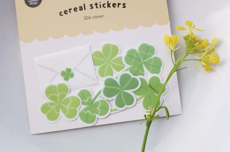 Stickers Cereal Clover