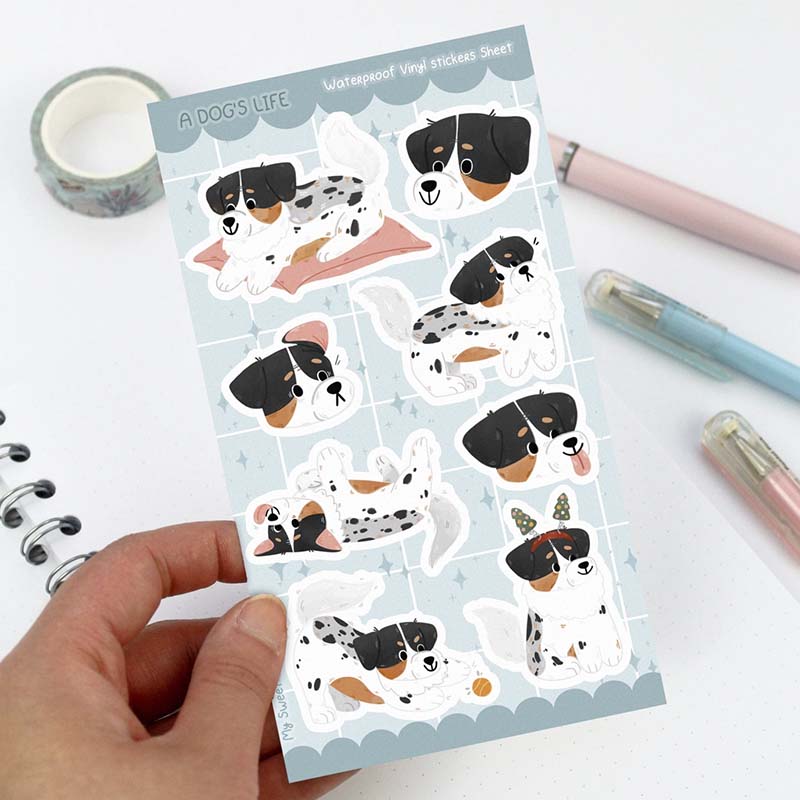 Stickers A Dog&