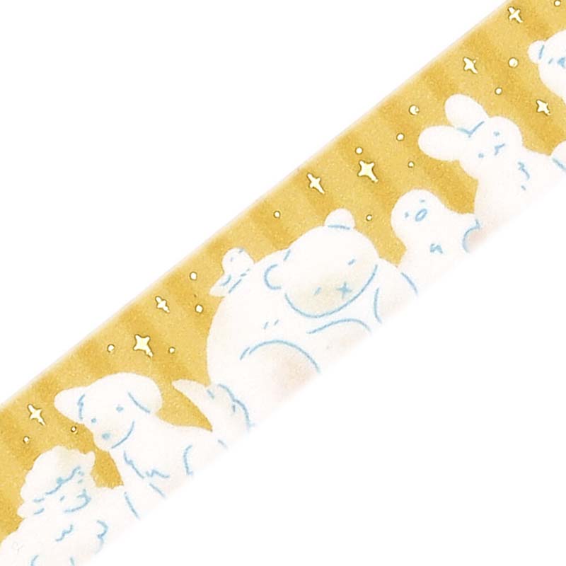 Washi Tape Foil Animal Bay