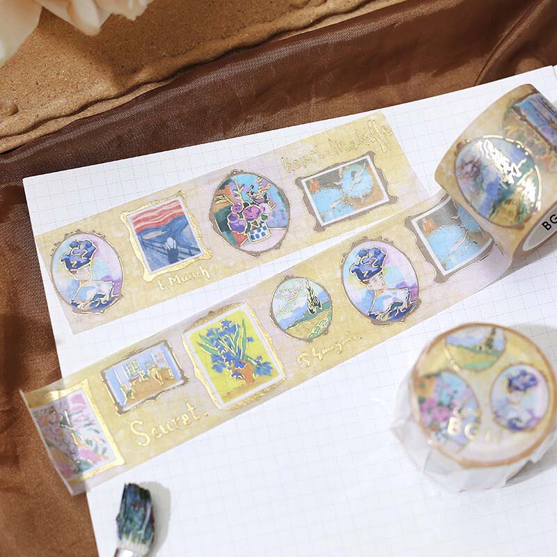 Washi Tape Foil Art Tour Romance