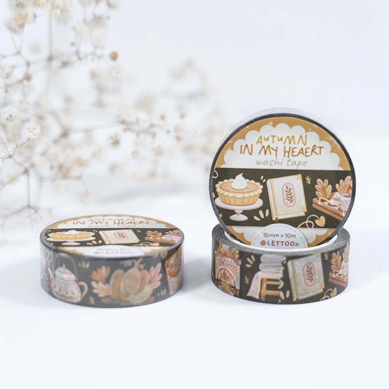 Washi Tape Autumn in My Heart