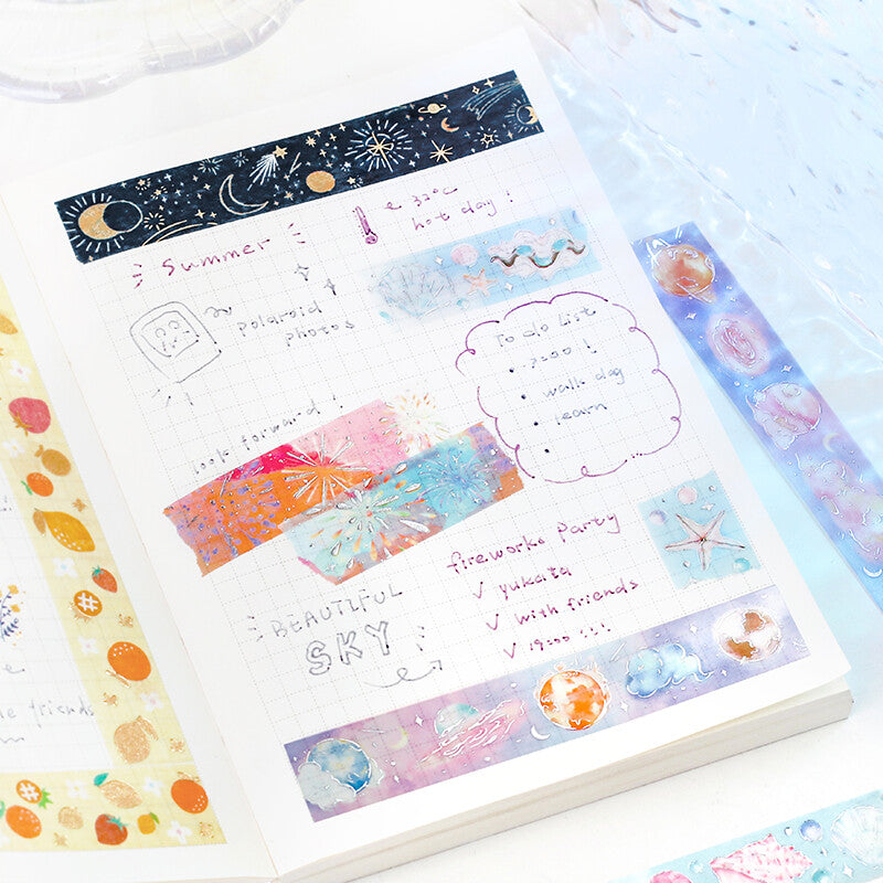 Washi Tape Foil Little Cosmo