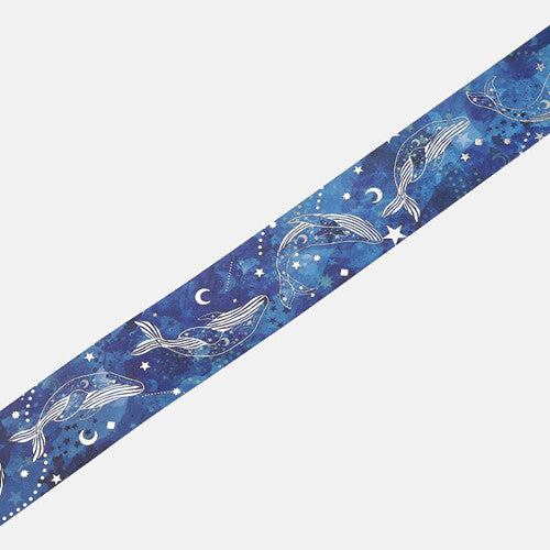 Washi Tape Foil Space Whale