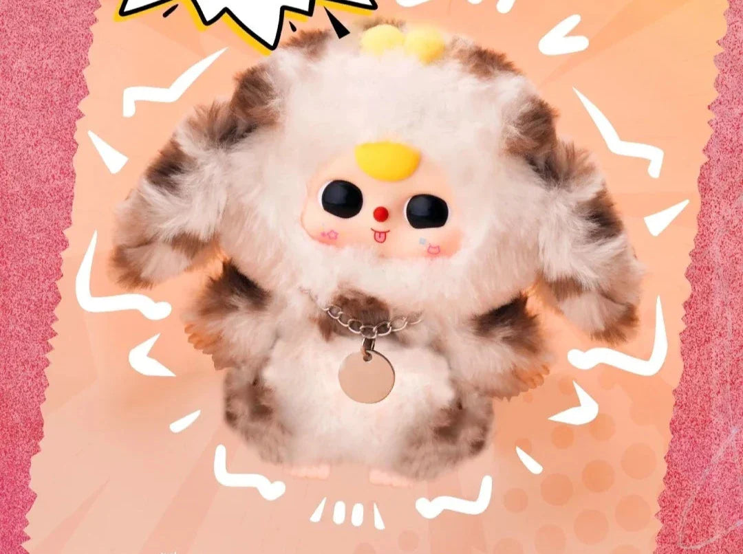 Blind Box Llavero Baby Three Cats and Dogs Plush Series