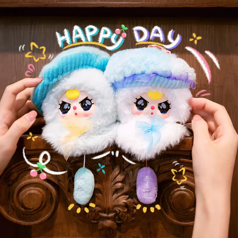 Blind Box Llavero Baby Three Sunny Doll Plush Series
