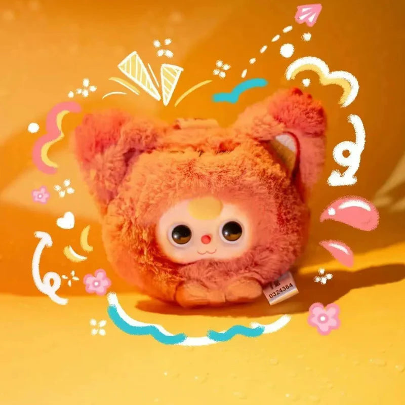 Blind Box Llavero Baby Three Tiny Animal Plush Serie