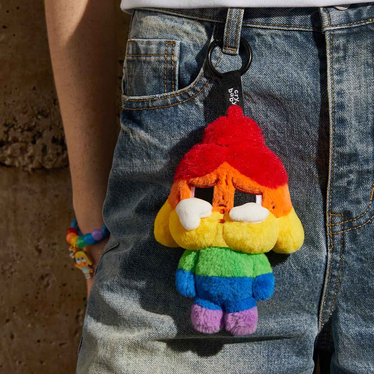 POP MART Llavero Peluche CRYBABY CHEER UP, BABY! Series