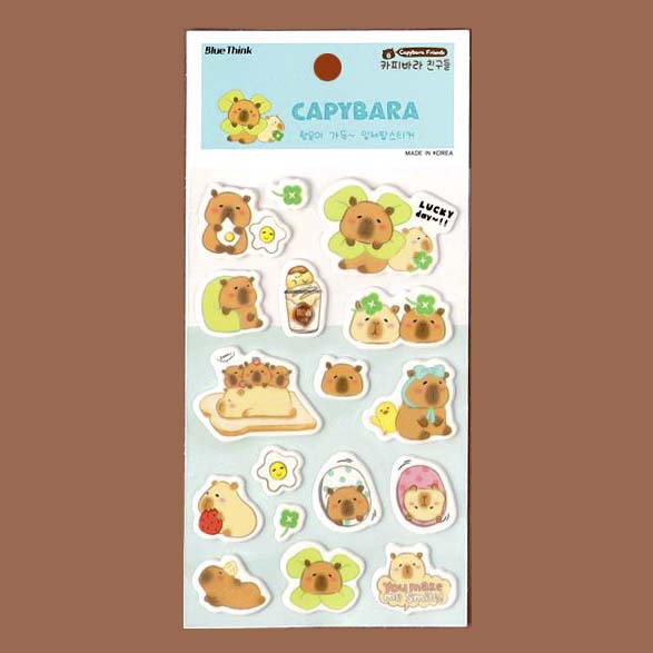 Stickers Capybara Pop Toast