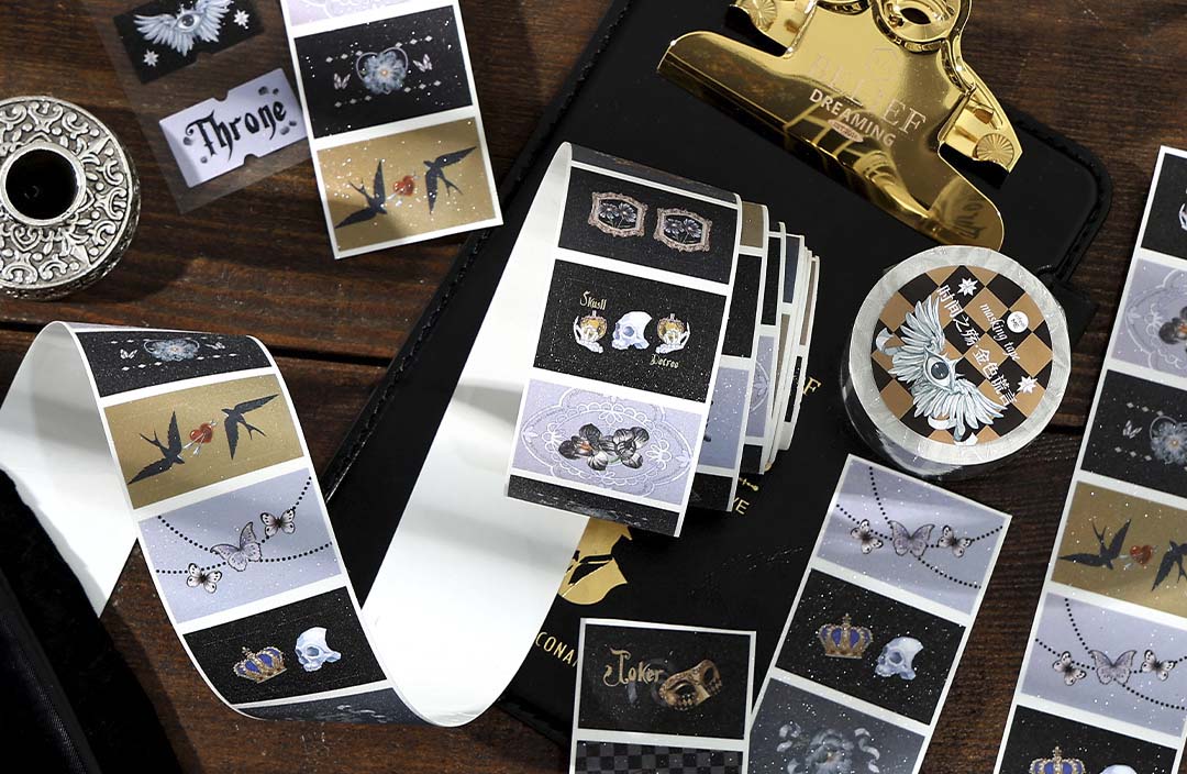 Stickers en Rollo Chronological Tragedy Gold