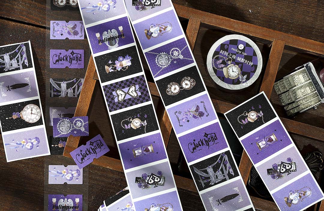 Stickers en Rollo Chronological Tragedy Purple