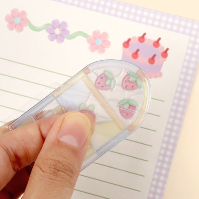 Stickers Clear Deco Lime