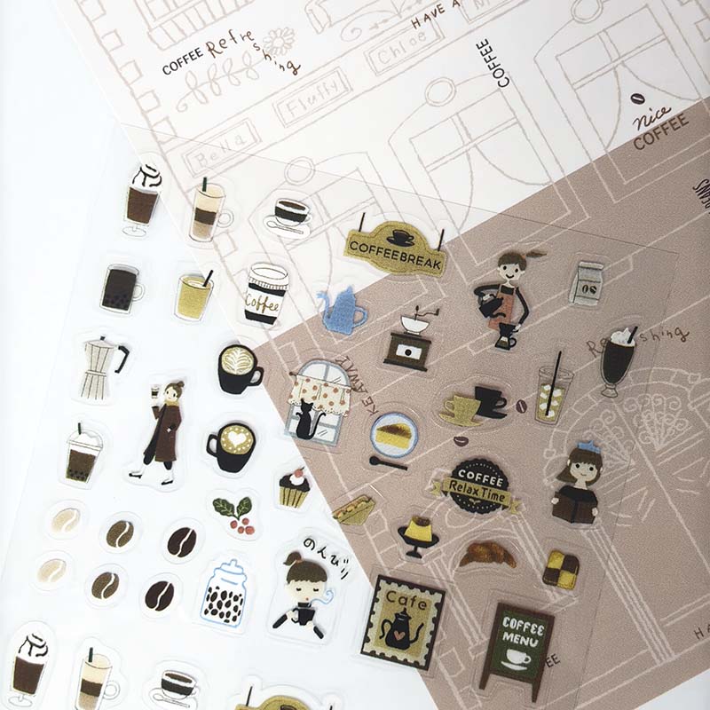 Stickers Coffee Time