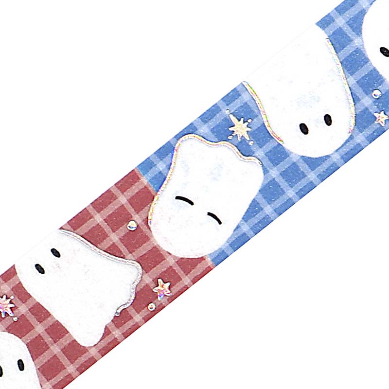 Washi Tape Foil Colorful ghost