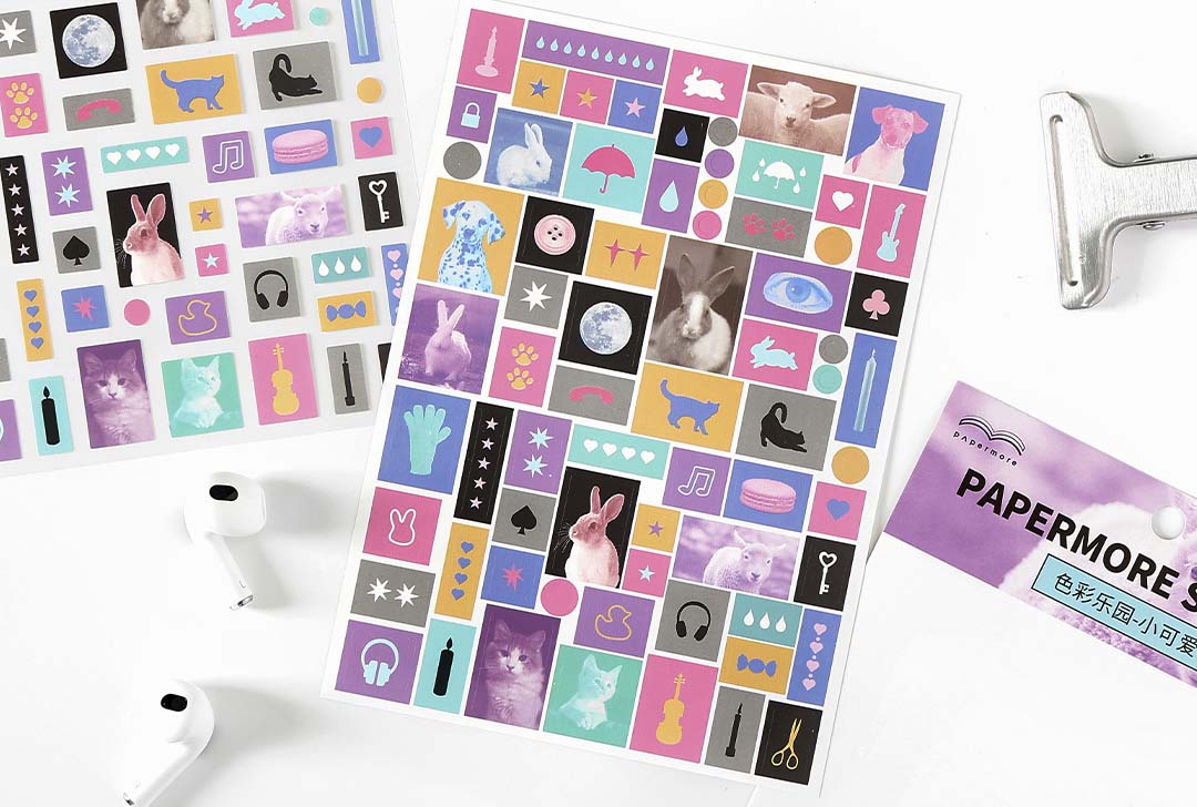 Stickers Colour Paradise Animals