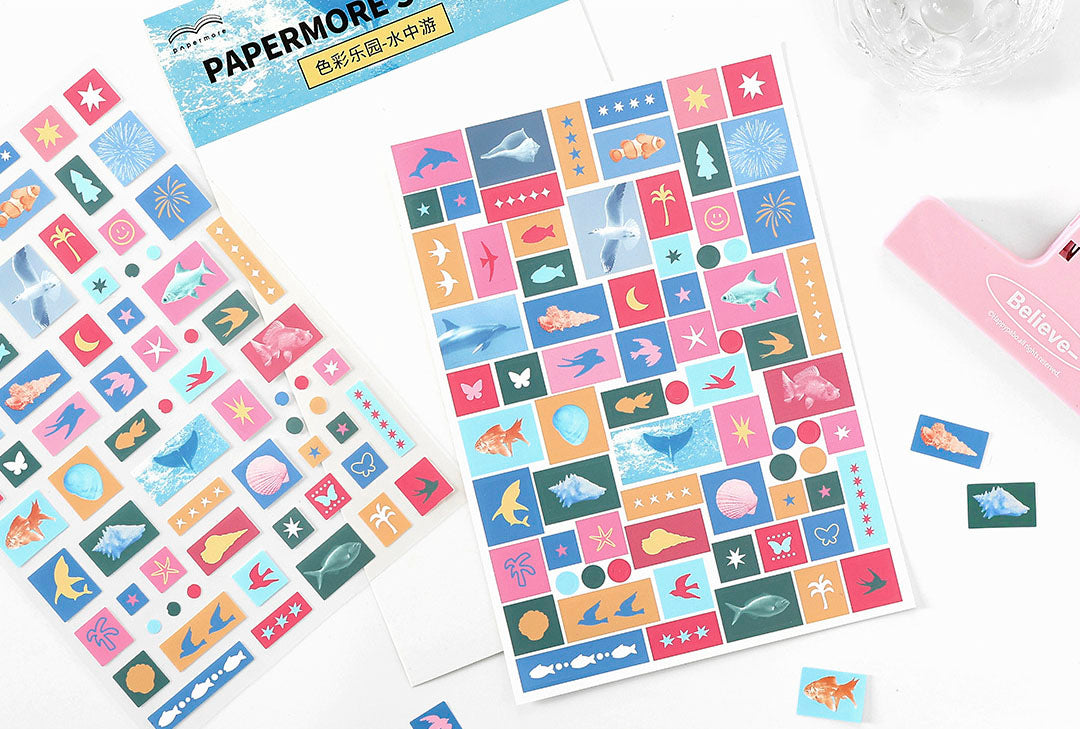 Stickers Colour Paradise Underwater