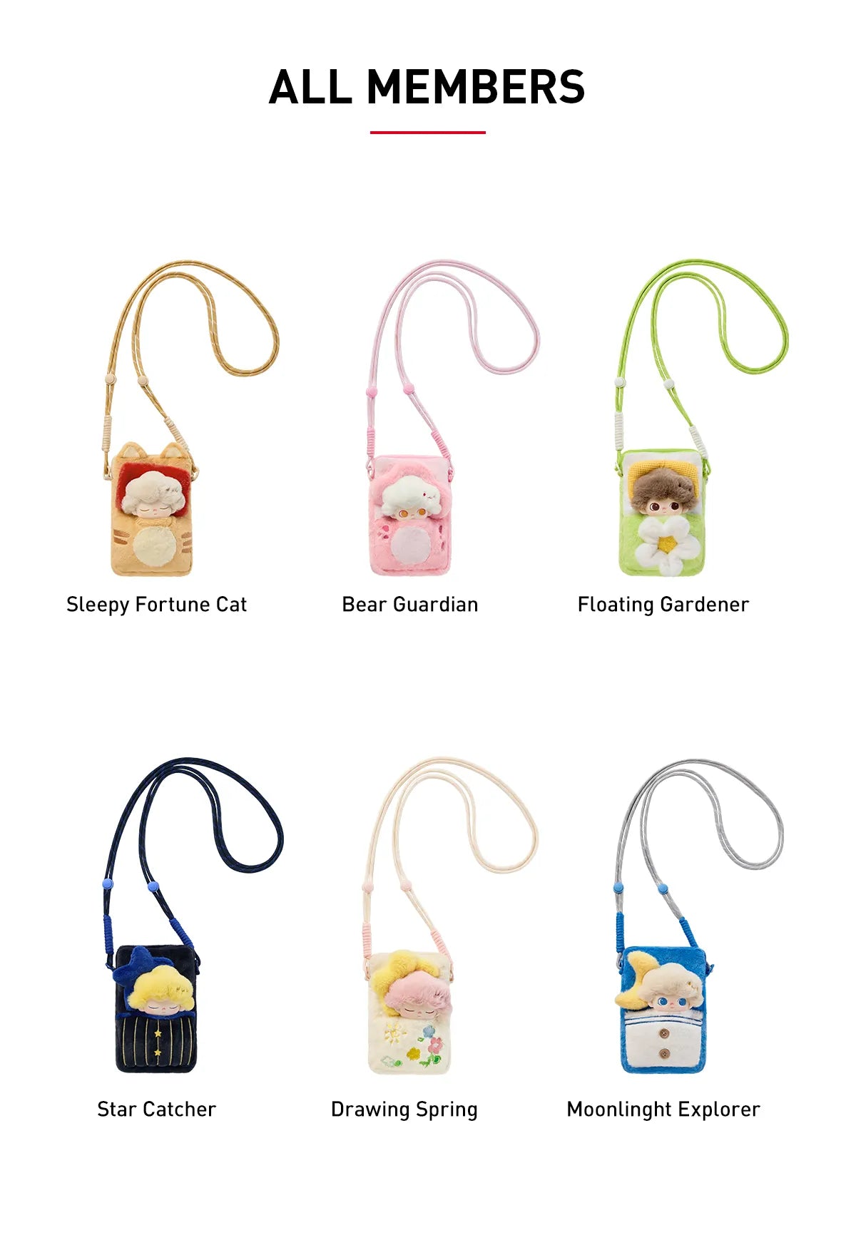 POP MART Blind Box DIMOO Weaving Wonders Series Quilt Phone Case