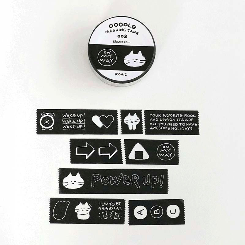 Washi Tape Doodle Power Up