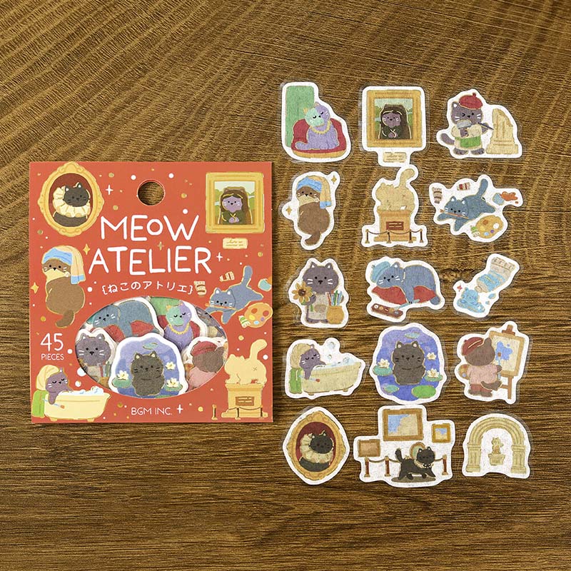 Stickers Dress-Up Animals Meow Atelier