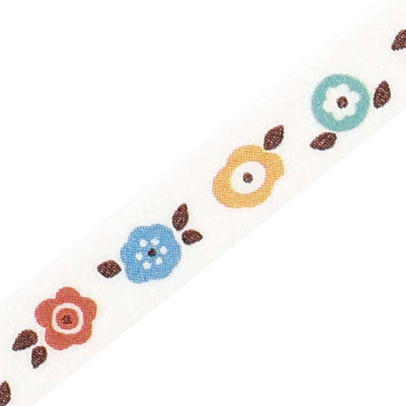 Washi Tape Slim Dusty Flower