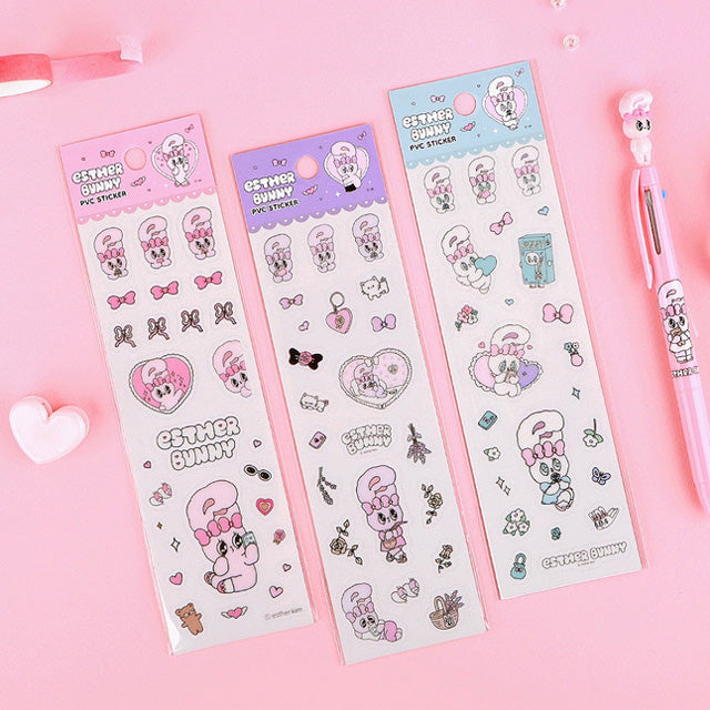 Stickers Esther Bunny PVC Cream Bunny