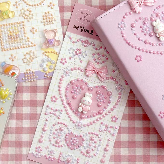 Stickers Everyday Deco Pink Lace