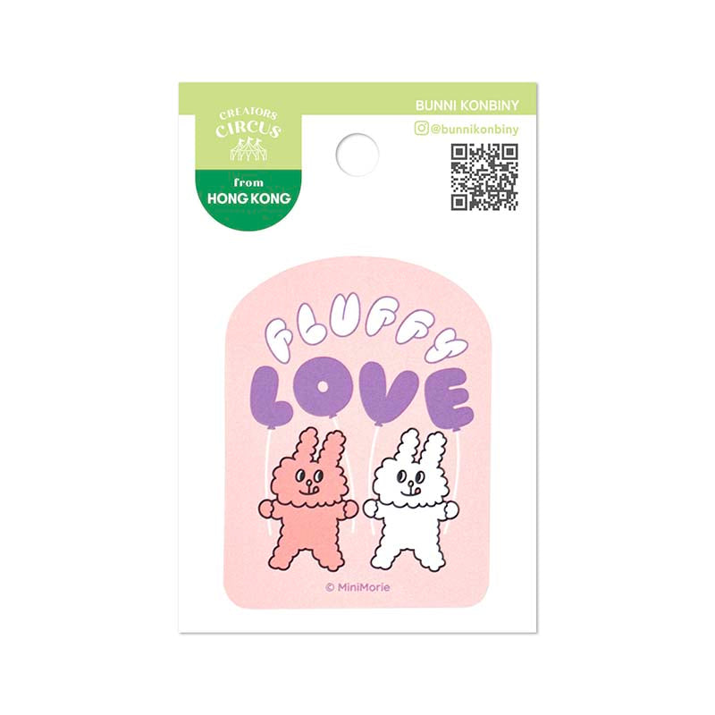 Sticker Fluffy Love