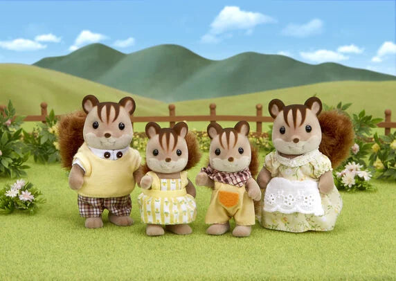 Sylvanian Families Familia Ardilla de la Nuez (Disponibles Individuales)