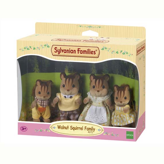 Sylvanian Families Familia Ardilla de la Nuez (Disponibles Individuales)
