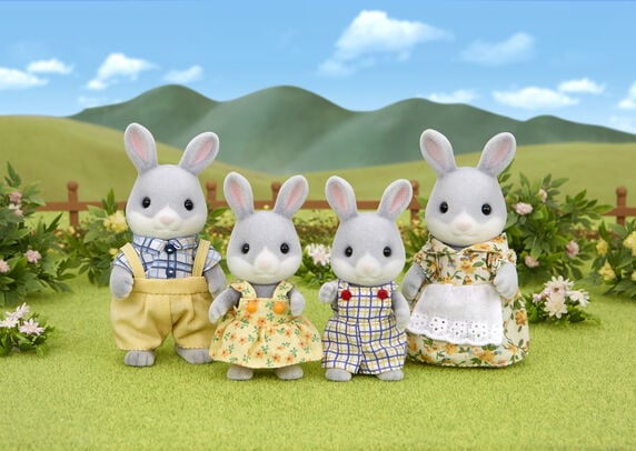 Sylvanian Families Familia Conejo Colita de Algodón (Disponibles Individuales)