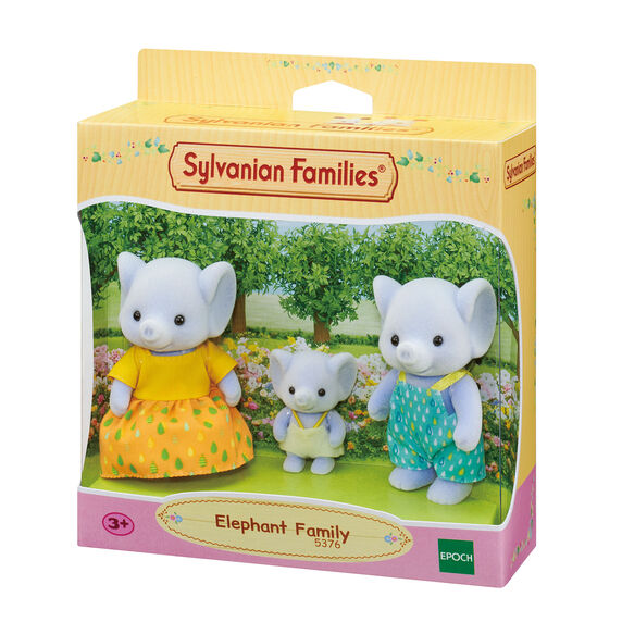 Sylvanian Families Familia Elefante