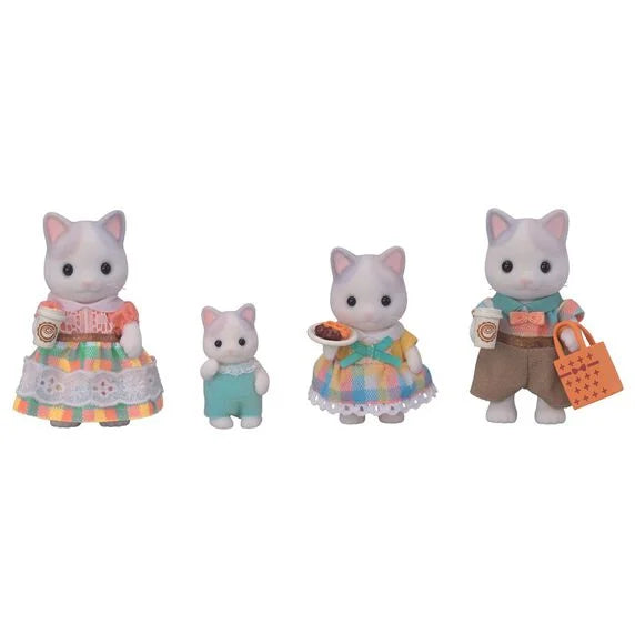 Sylvanian Families Familia Gato Latte (Disponibles Individuales)
