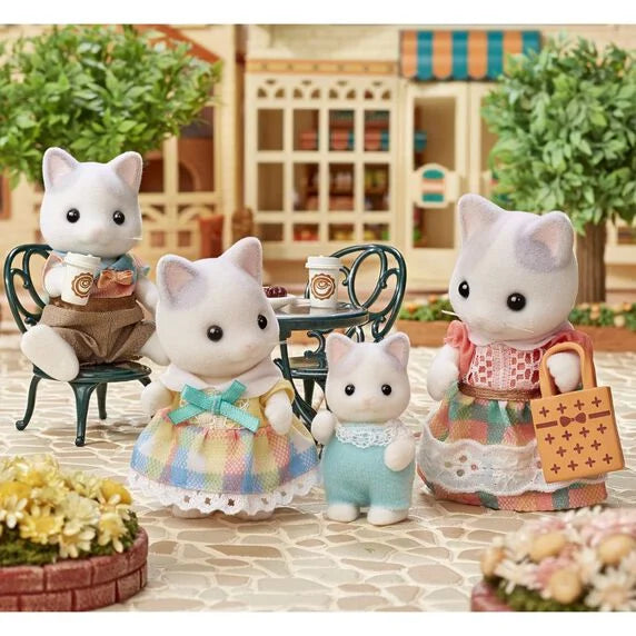 Sylvanian Families Familia Gato Latte (Disponibles Individuales)