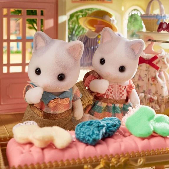 Sylvanian Families Familia Gato Latte (Disponibles Individuales)