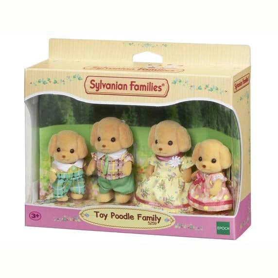 Sylvanian Families Familia Perro Caniche (Disponibles Individuales)