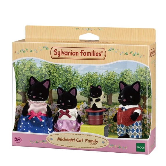 Sylvanian Families Familia Gato Medianoche (Disponibles Individuales)