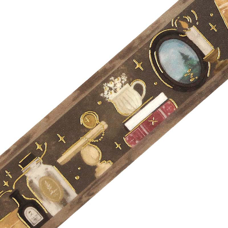 Washi Tape Foil Fantasy Bibliophile Antique